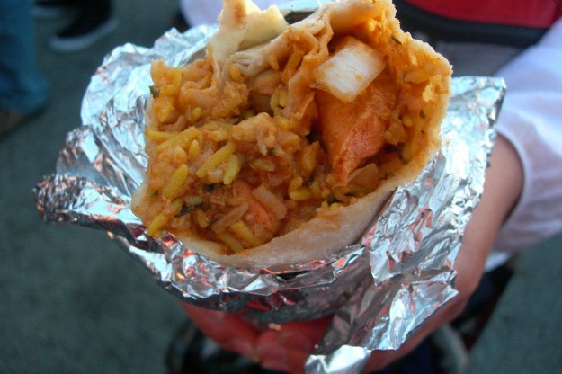 Chicken tikka masala burrito, Curry Up Now